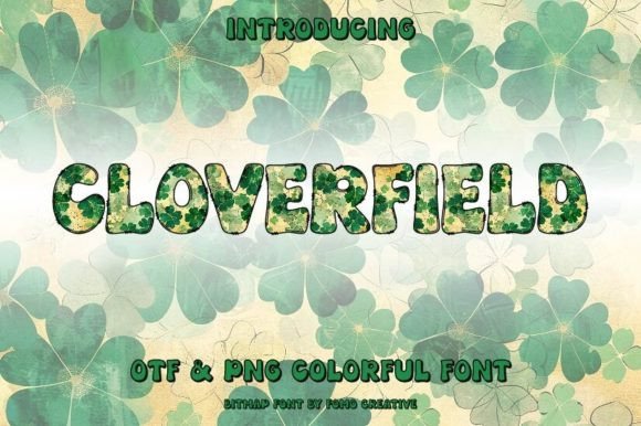 Cloverfield: A Color Font for Bold Visual Statements
