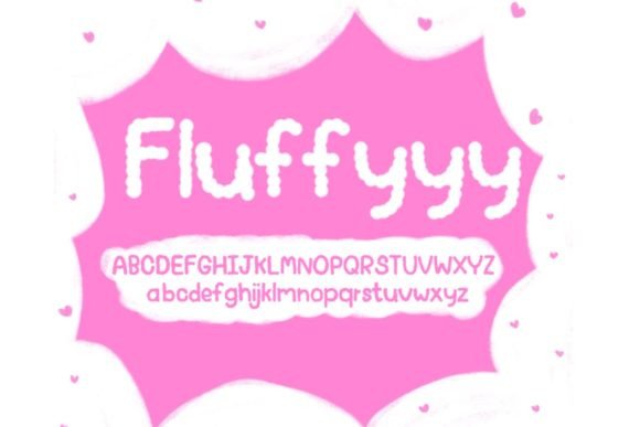 Fluffyyy: A Dreamy Script Font for Whimsical Branding