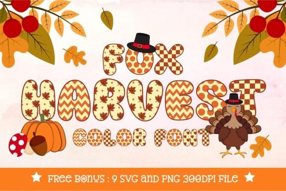 Fox Harvest: A Festive Font for Grateful Designs