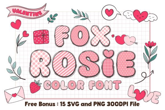 Fox Rosie: A Creative Font for Greeting Cards & More