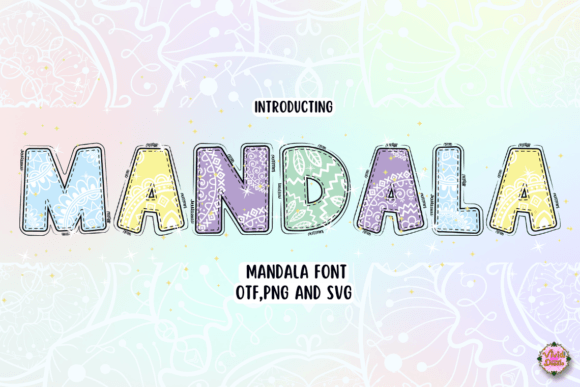 Mandala Font: Transforming Text into Intricate Art