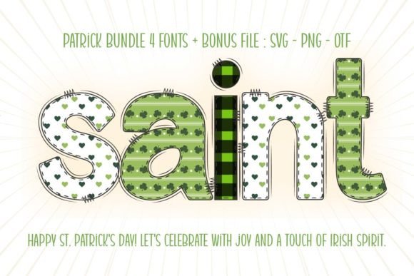 Patrick: A Festive Display Font for St. Patrick's Day Designs