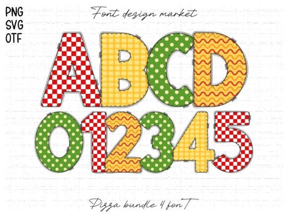Pizza: The Playful Font That Brings Creative Projects to Life