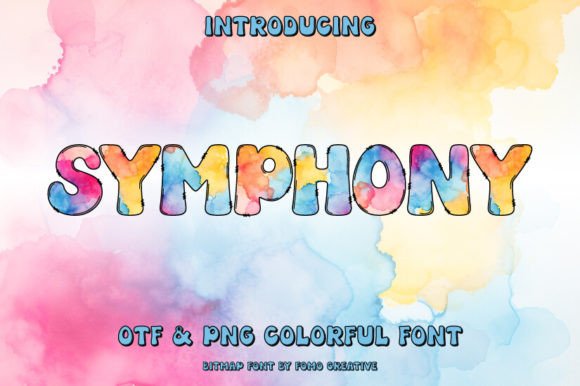 Symphony: Crafting Visual Harmony with Color Fonts