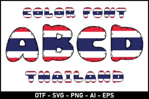 Thailand: A Playful Font for Creative Projects