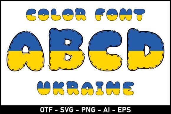 Ukraine: A Playful Creative Font for Modern Designs