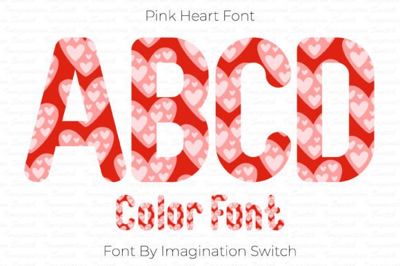 Unlocking Visual Charm with the Pink Heart Font