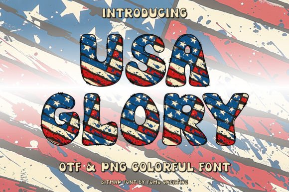 USA Glory: Injecting Vibrant Character into Your Creative Projects